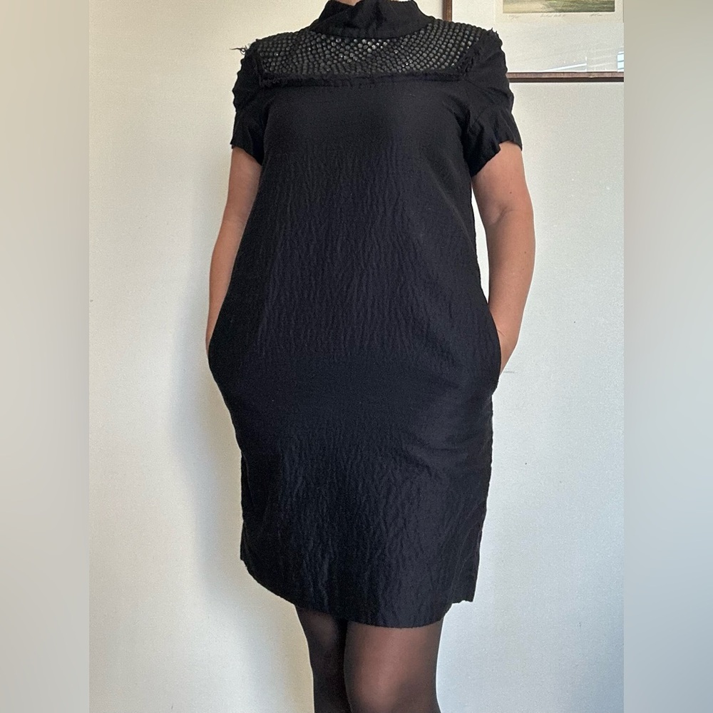 MARNI wool black dress Sz 40